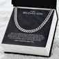 To My Son | Cuban Link Chain