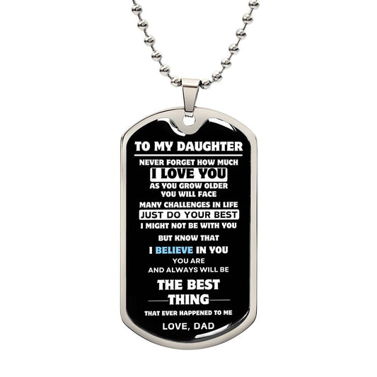 Gift for Daughter | Dog Tag