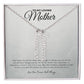 Gift for mom | Multi Vertical Name Necklace