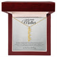Gift for mom | Multi Vertical Name Necklace